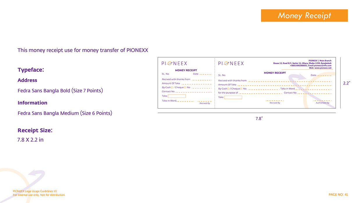 PIONEEX Corporate Identity Manual Image 28