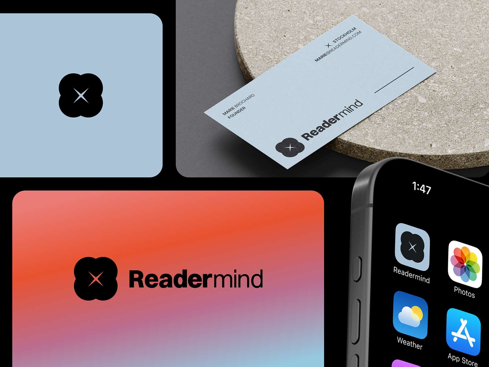 Readermind - Brand identity