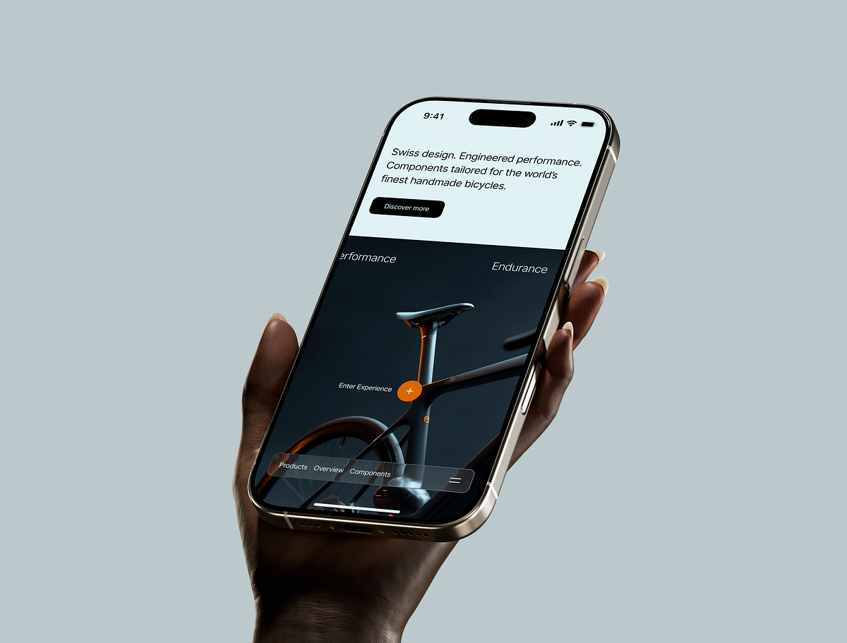 Precision in Motion: A Cycling Components UI