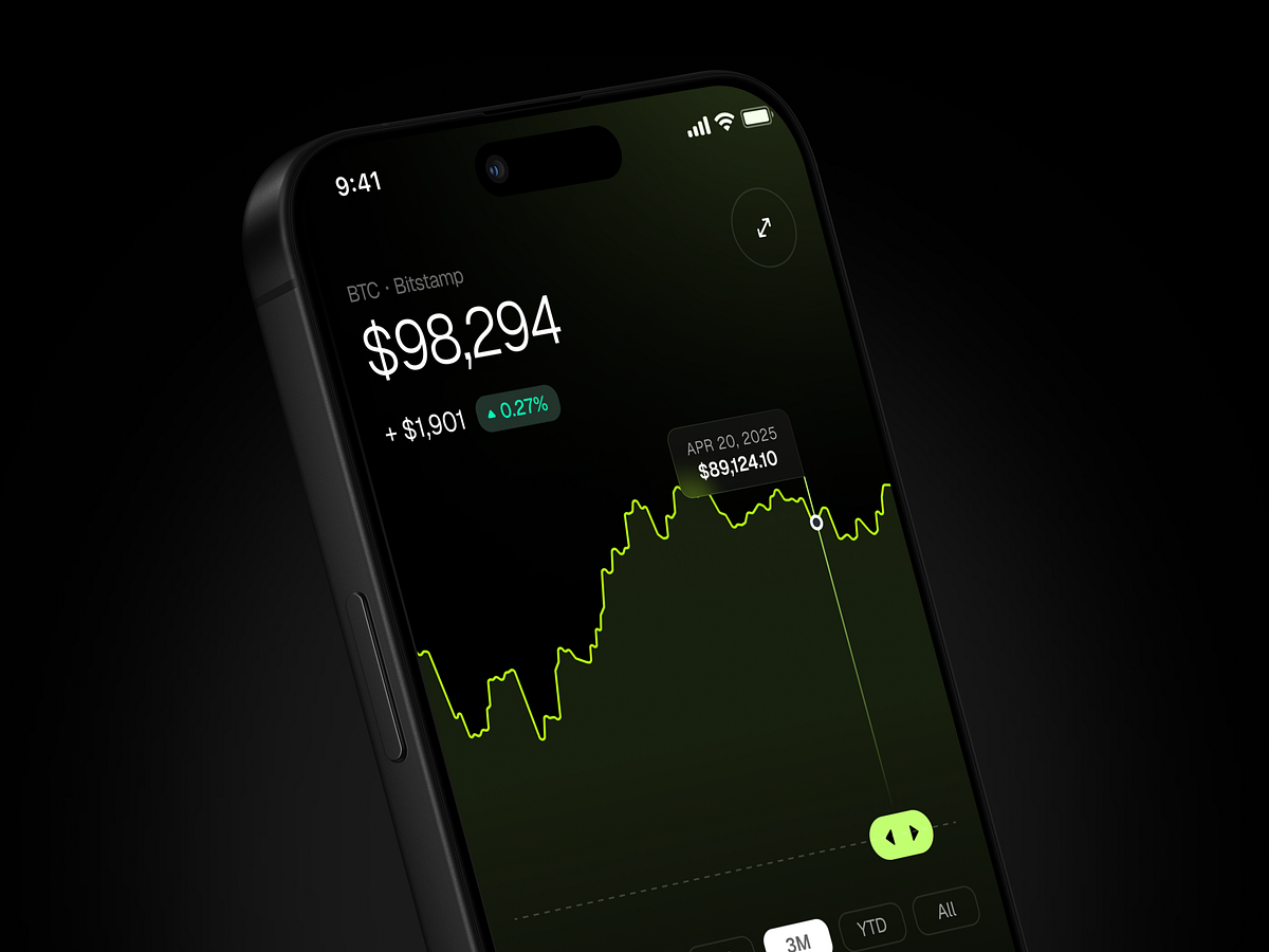 Finance mobile trading app Image 2