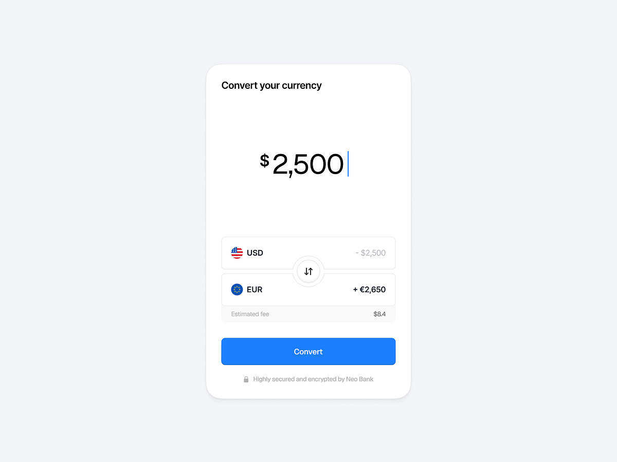 AI-first banking credit currency cards bento grid Image 2