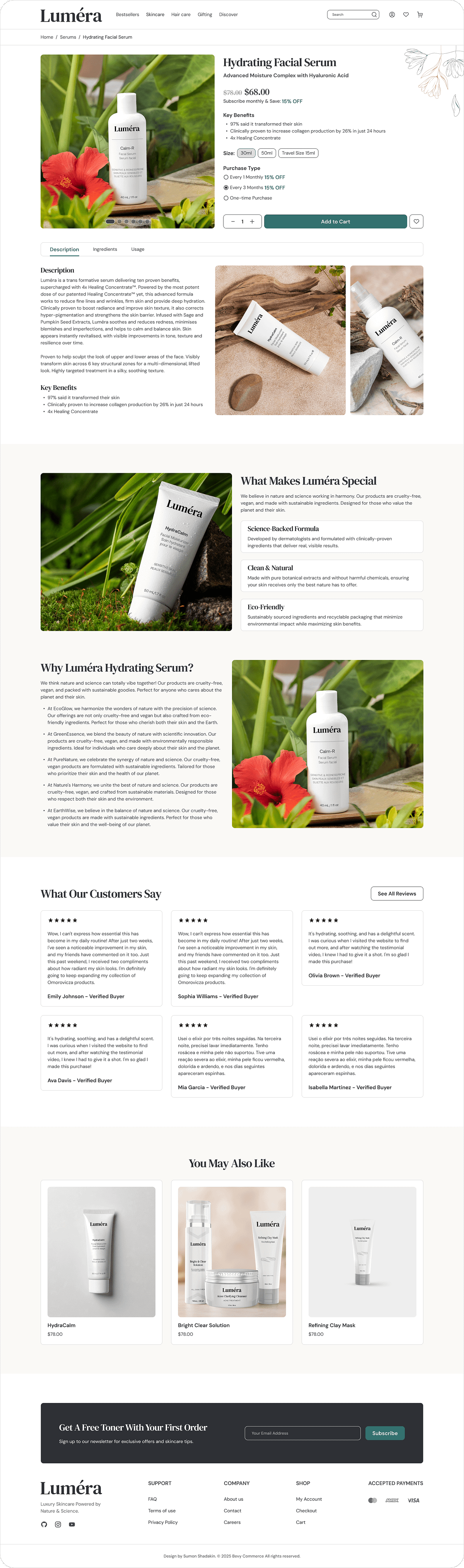 Ecommerce  Product Details Page Design Image 0