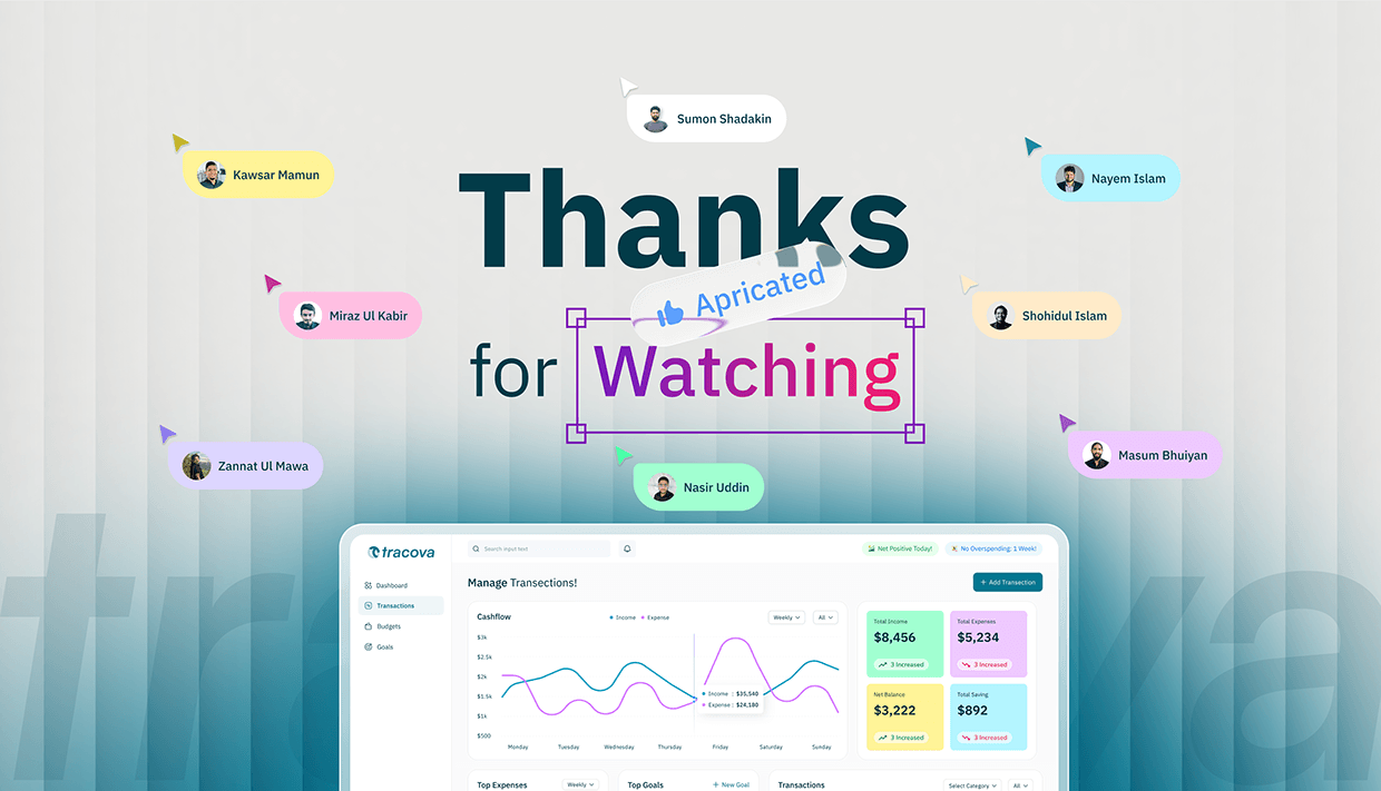 Tracova Case Study : Finance Management for Freelancers Image 14