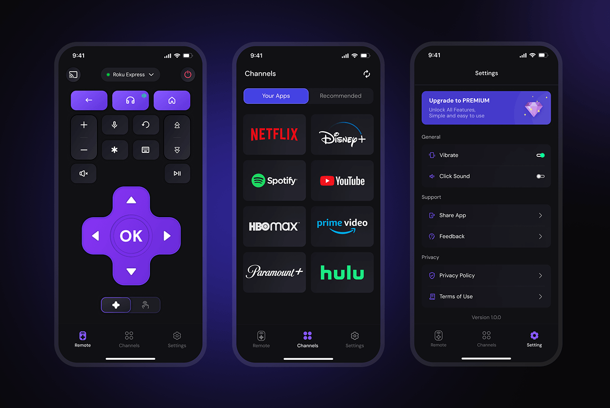 Remote Control / Roku App - Redesign Image 0