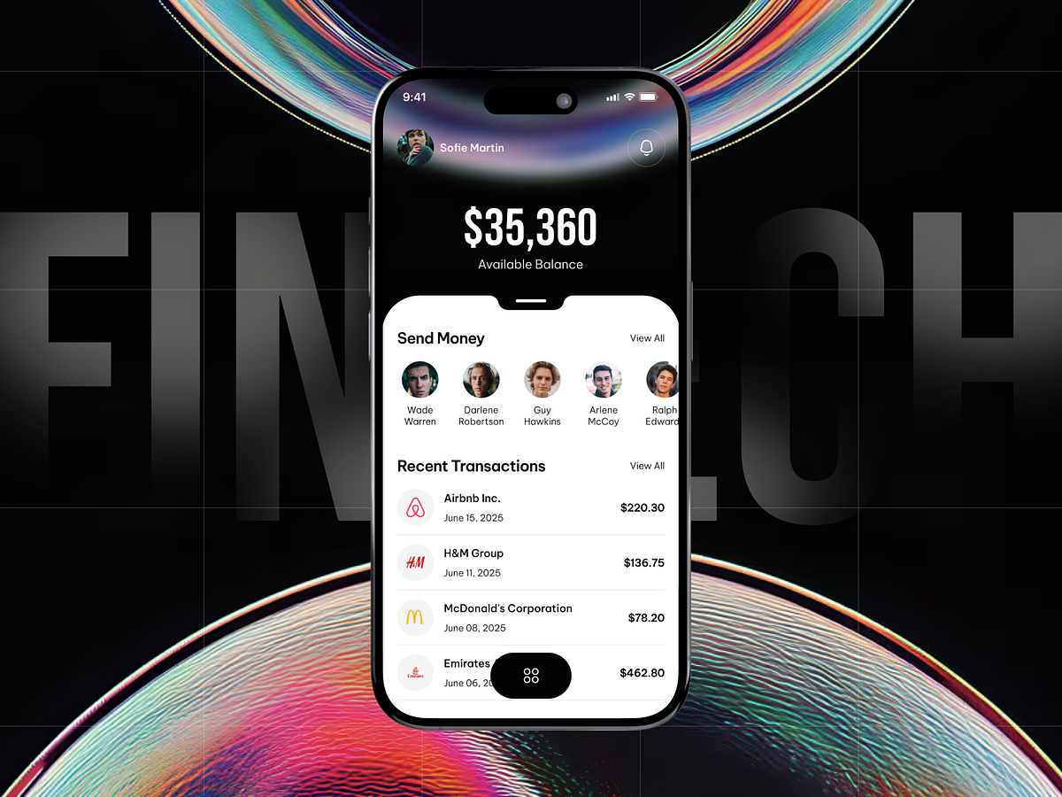 Fintech App UI Design