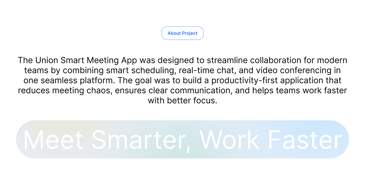 Online Meeting App Design Image 0