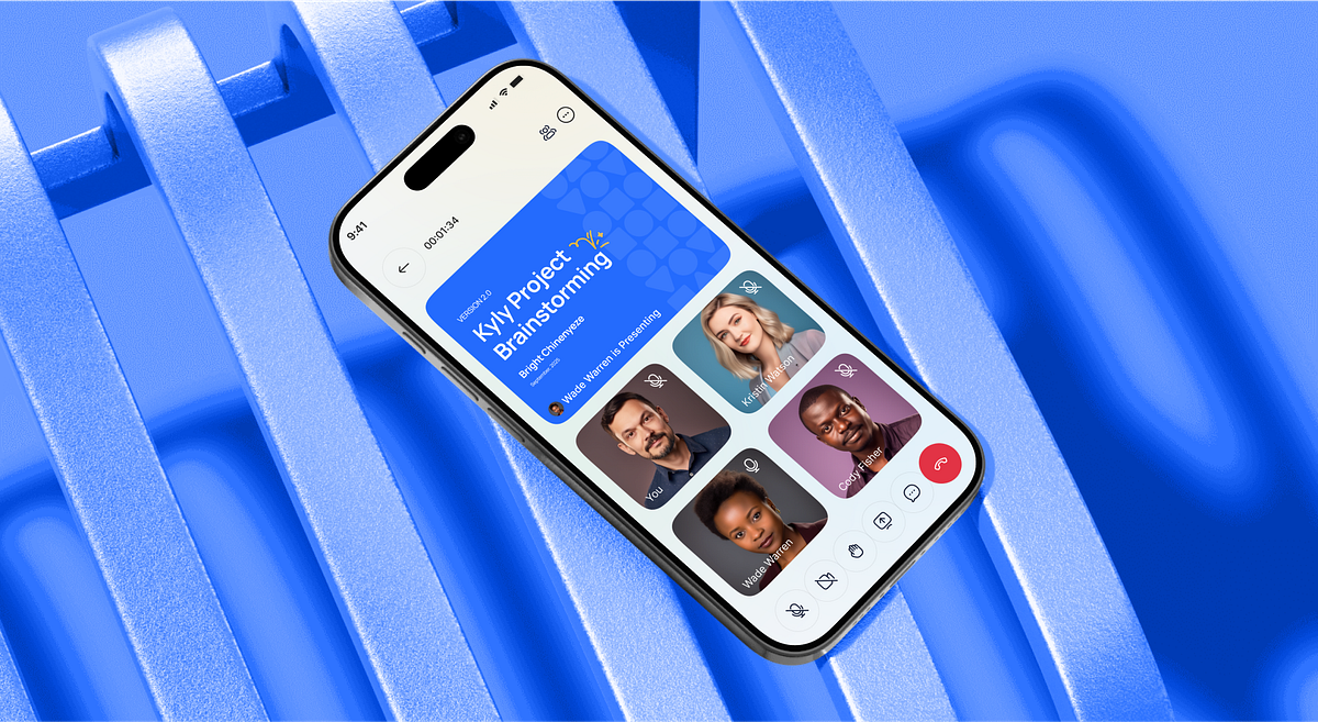Online Meeting App Design Image 7