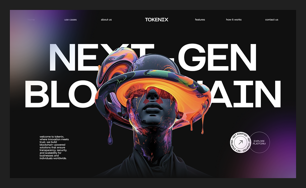 Blockchain Website UI/UX Case Study