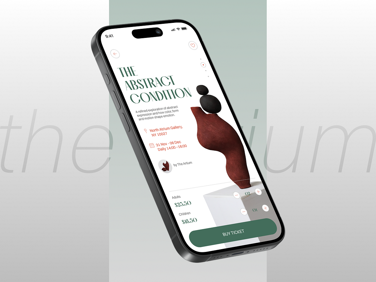 Event App Design Concept Image 1