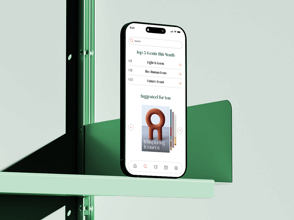 Event App Design Concept Image 3