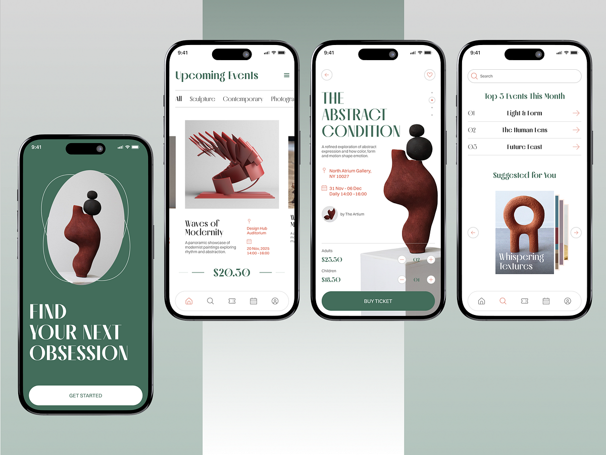 Event App Design Concept Image 4