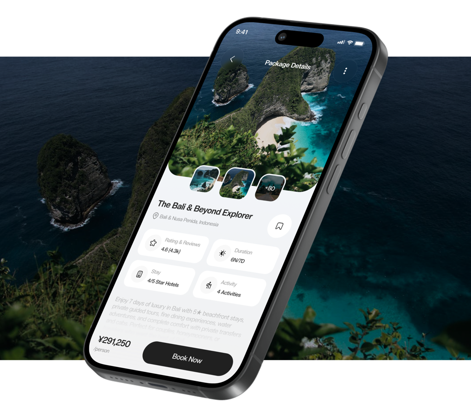 Trevia - AI Travel App Concept Image 1