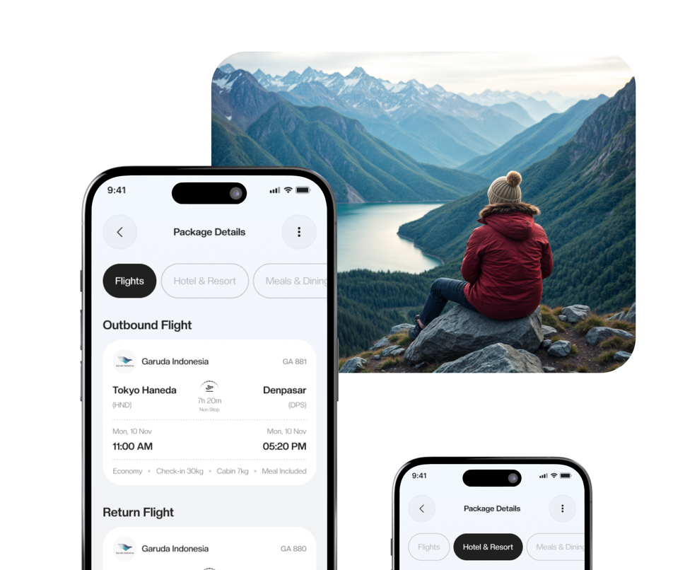 Trevia - AI Travel App Concept Image 3