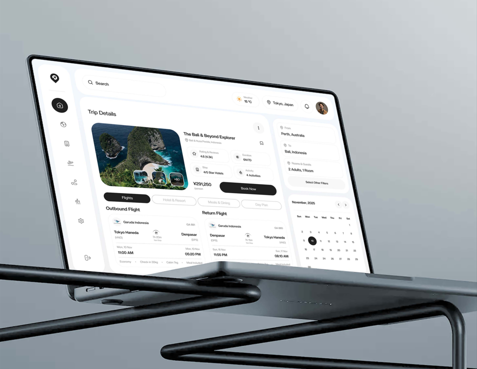 Trevia - AI Travel App Concept Image 5