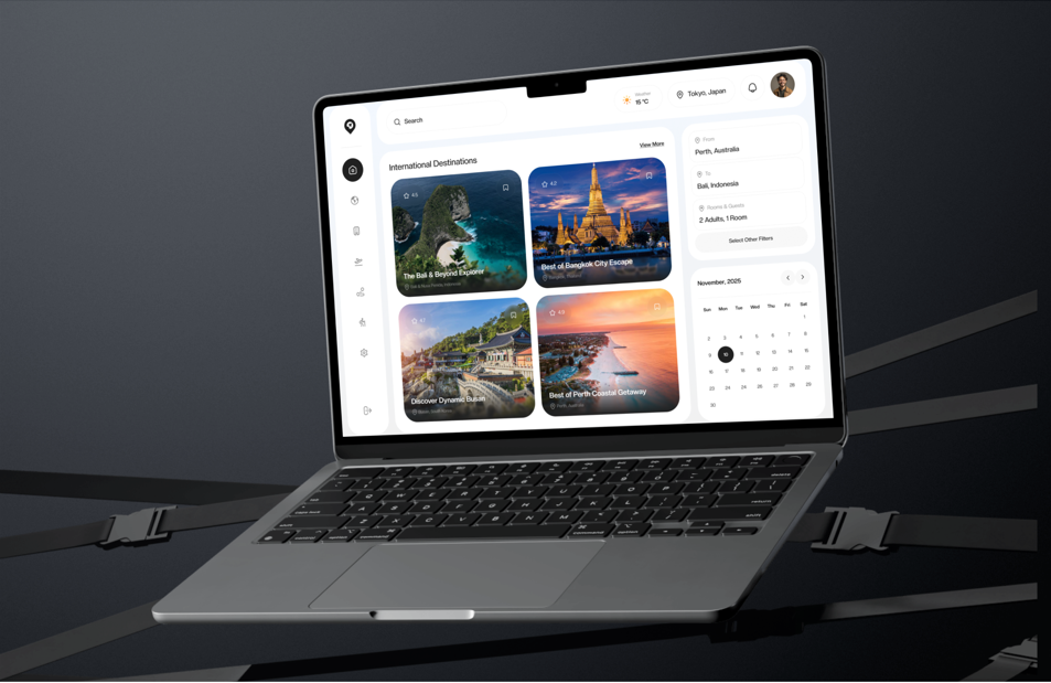 Trevia - AI Travel App Concept Image 6