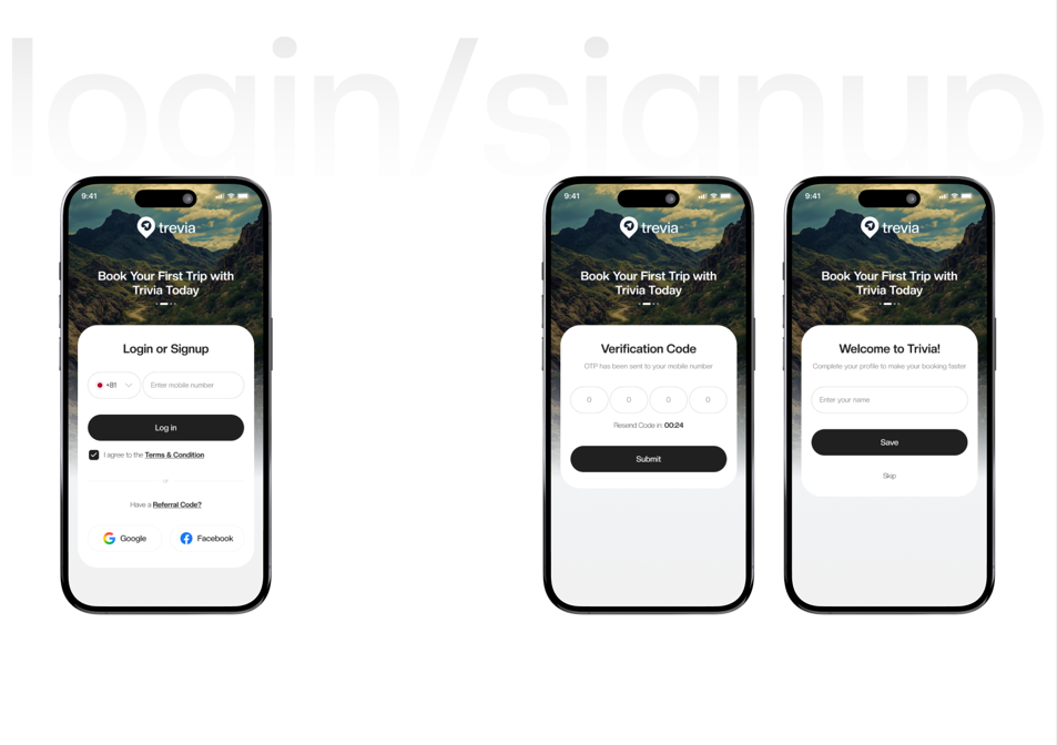 Trevia - AI Travel App Concept Image 8