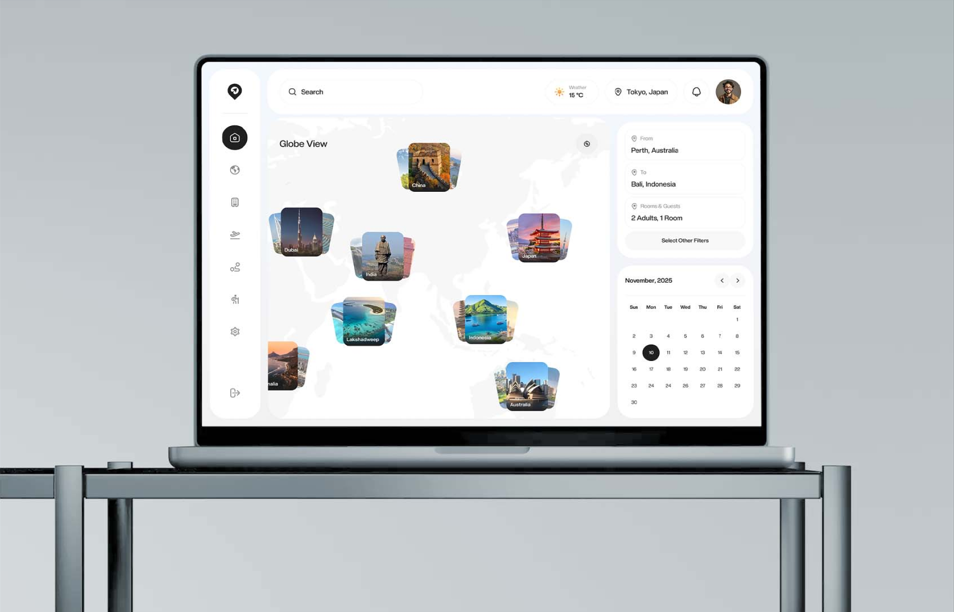 Trevia - AI Travel App Concept Image 9