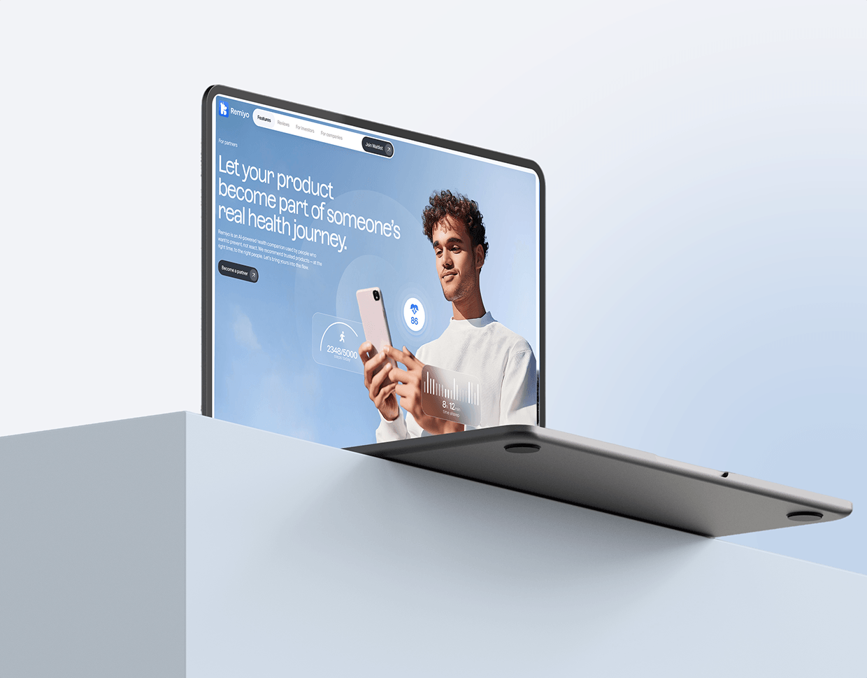 Remiyo – Website for Healthtech & Wellbeing startup Image 11