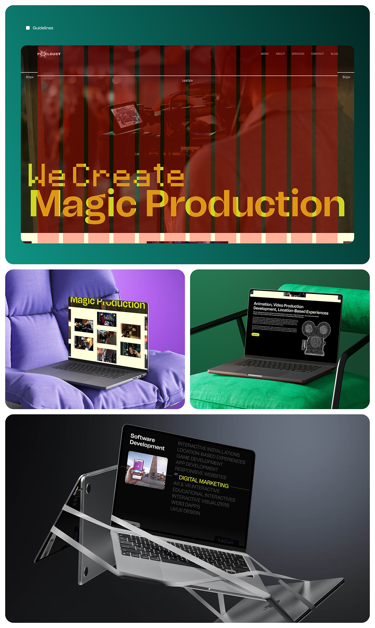 Pixel Dust Website Design Image 2