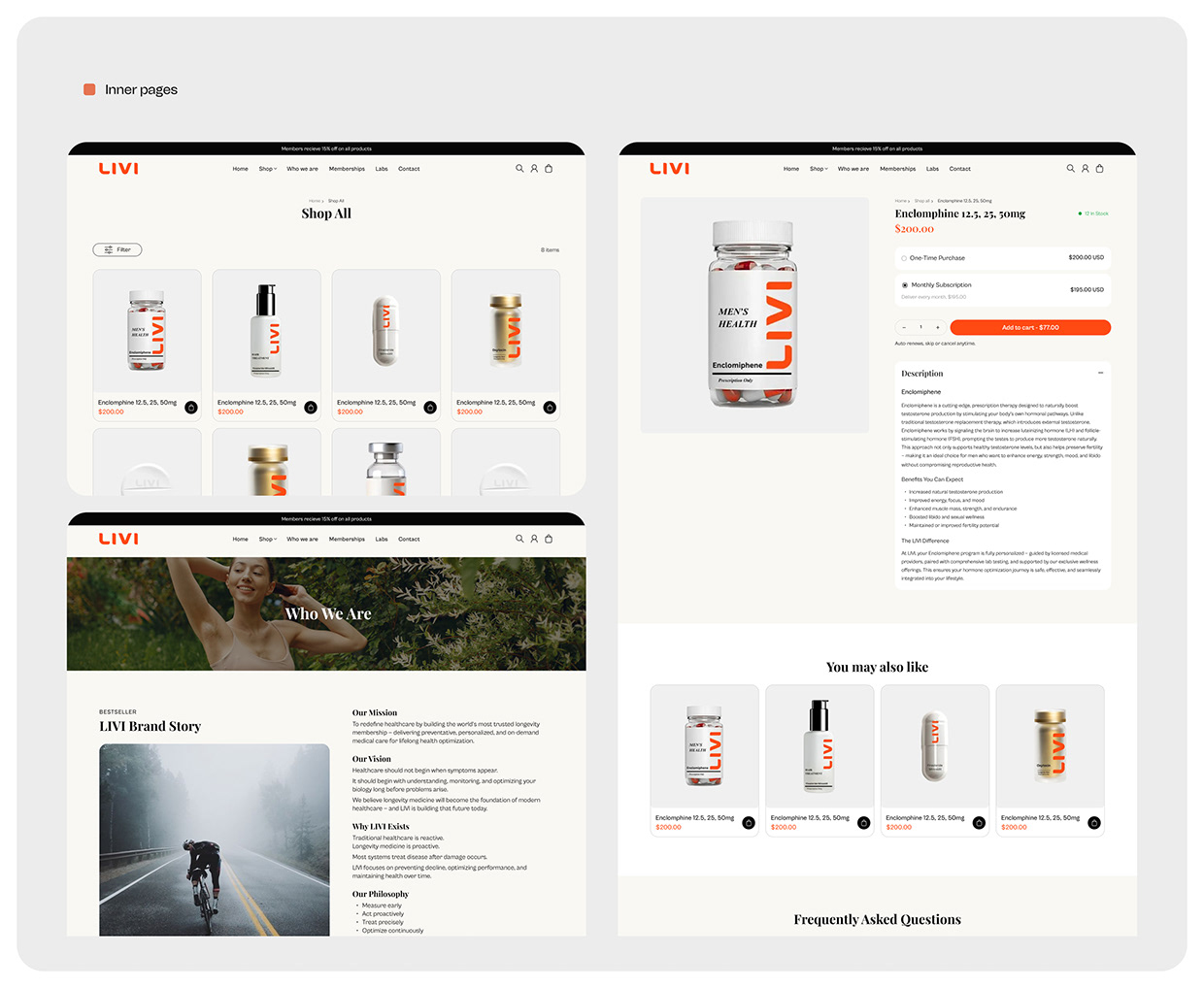 LIVI Shopify Website Image 3