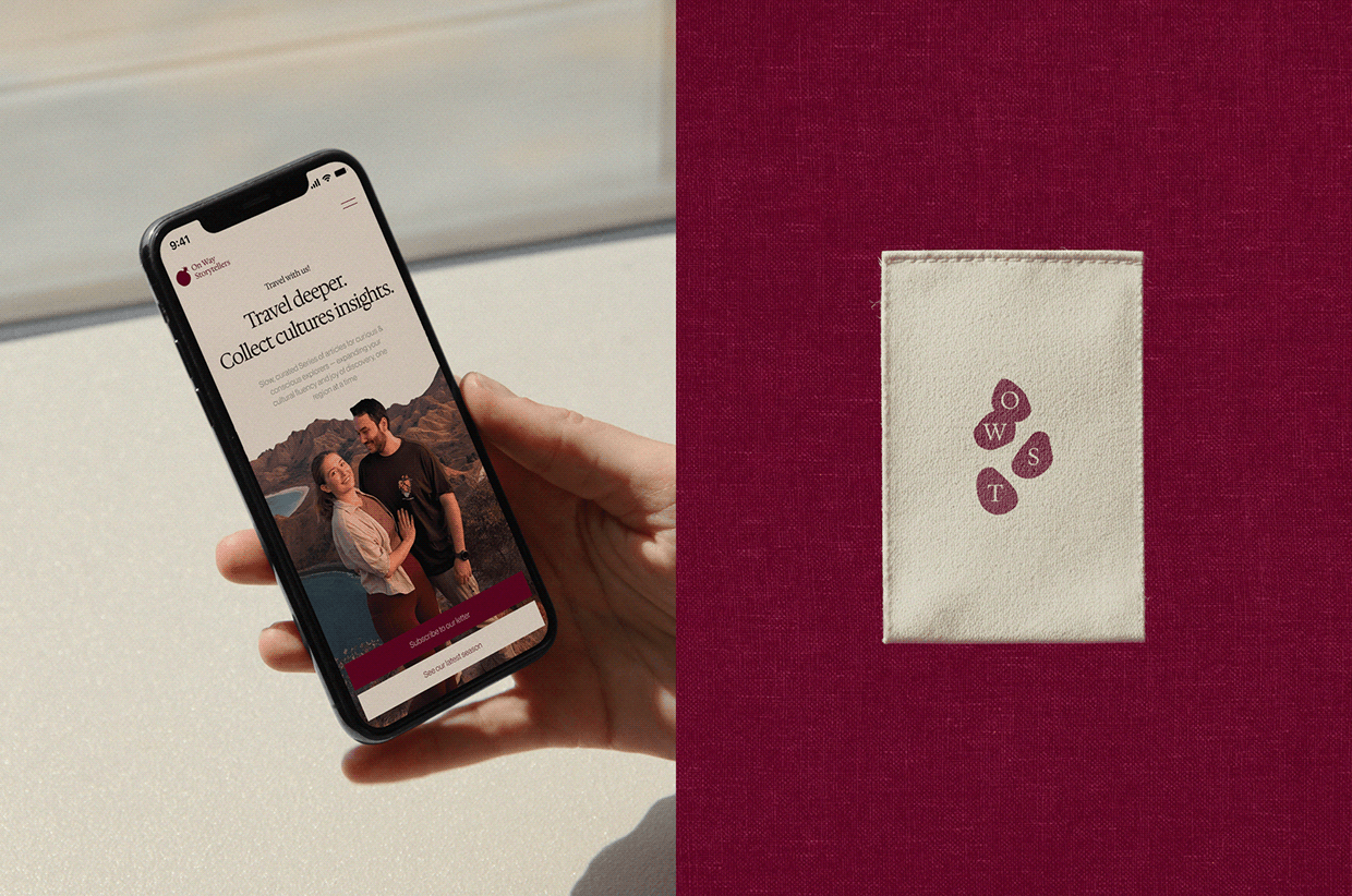 On Way Storytellers: Branding & Website Image 1