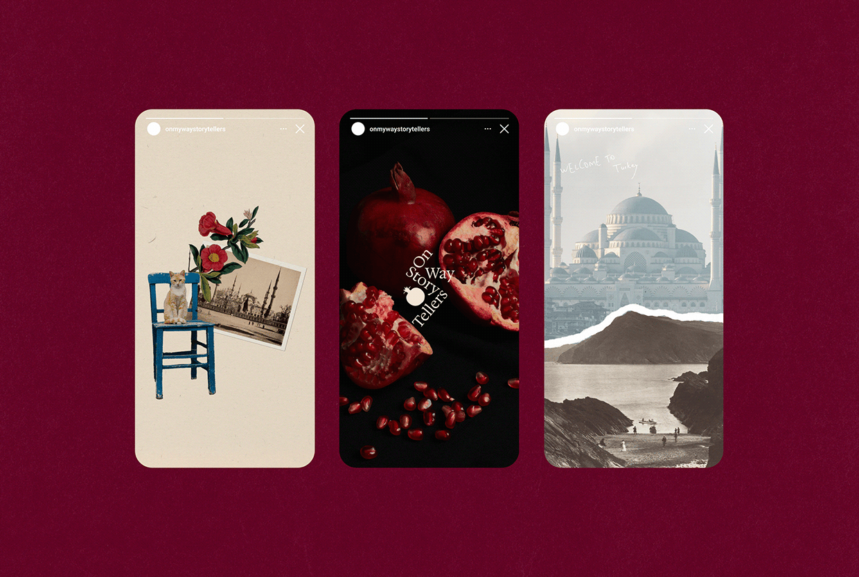 On Way Storytellers: Branding & Website Image 11