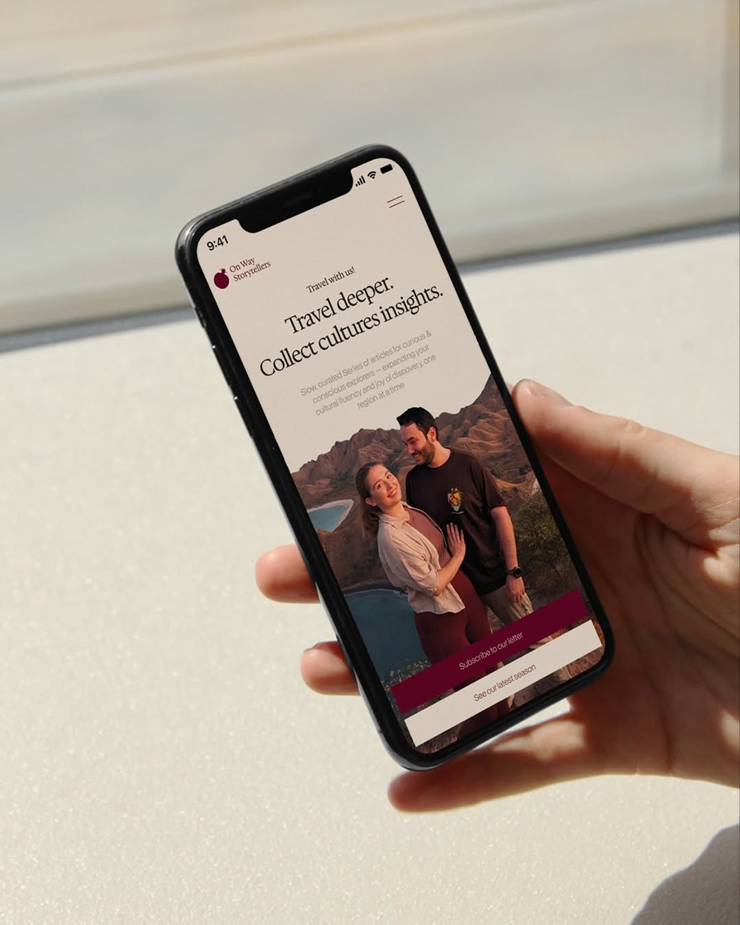 OnWay Storytellers is a media project about travel. Image 2