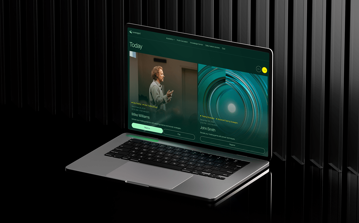 Leveraged: Branding & Web design Image 4