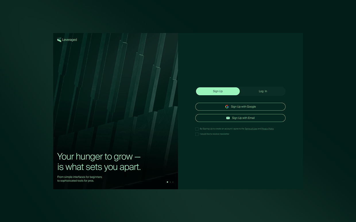 Leveraged: Branding & Web design Image 8