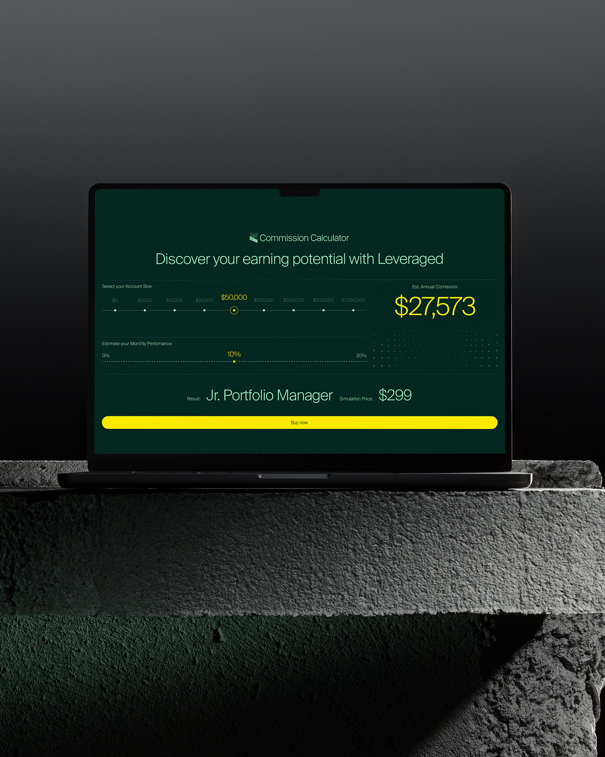 Trading Dashboard UI Image 2