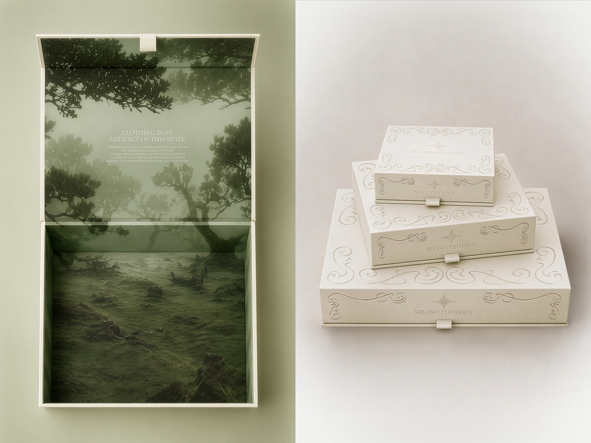 SelfMythology — Luxury Packaging Design for a Fashion Brand