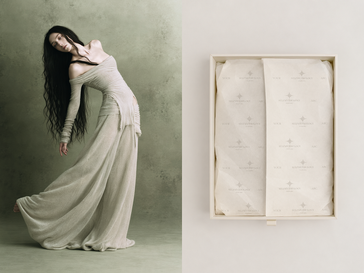 SelfMythology — Luxury Packaging Design for a Fashion Brand Image 1