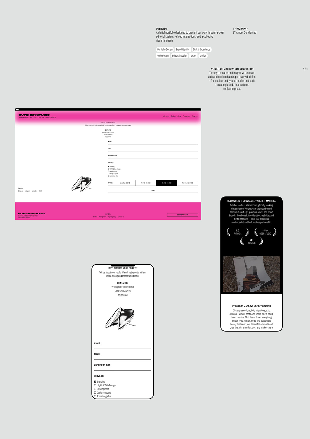 Butcher.studio: Branding & Web Image 15