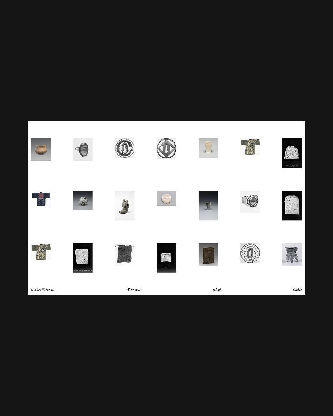 Archives Webflow Template by Specimen© Image 1