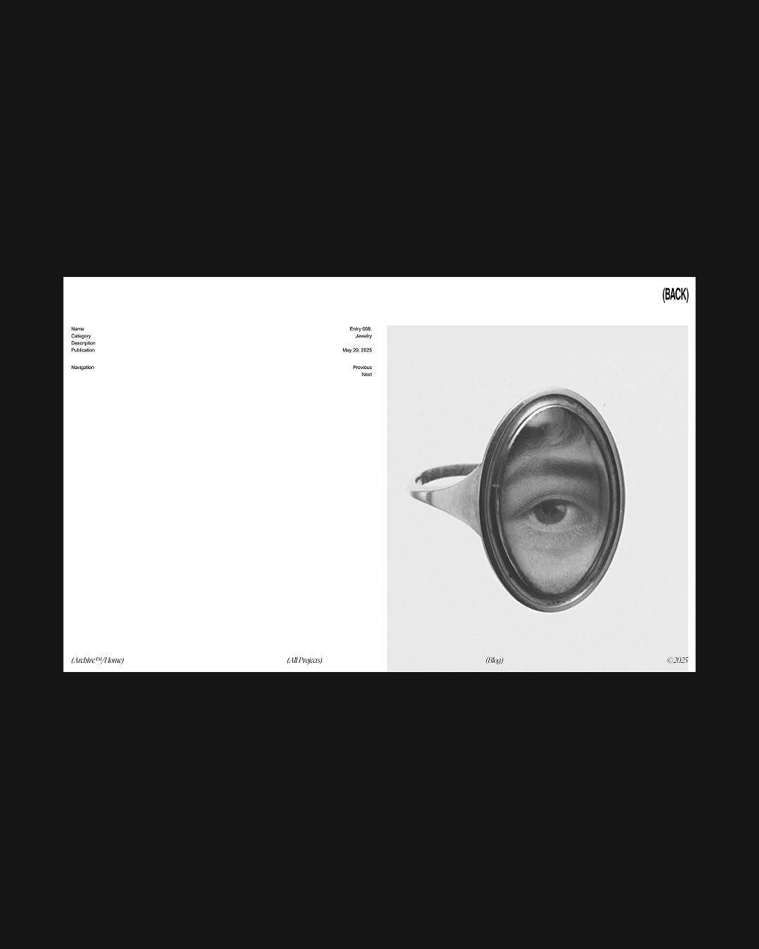 Archives Webflow Template by Specimen© Image 4