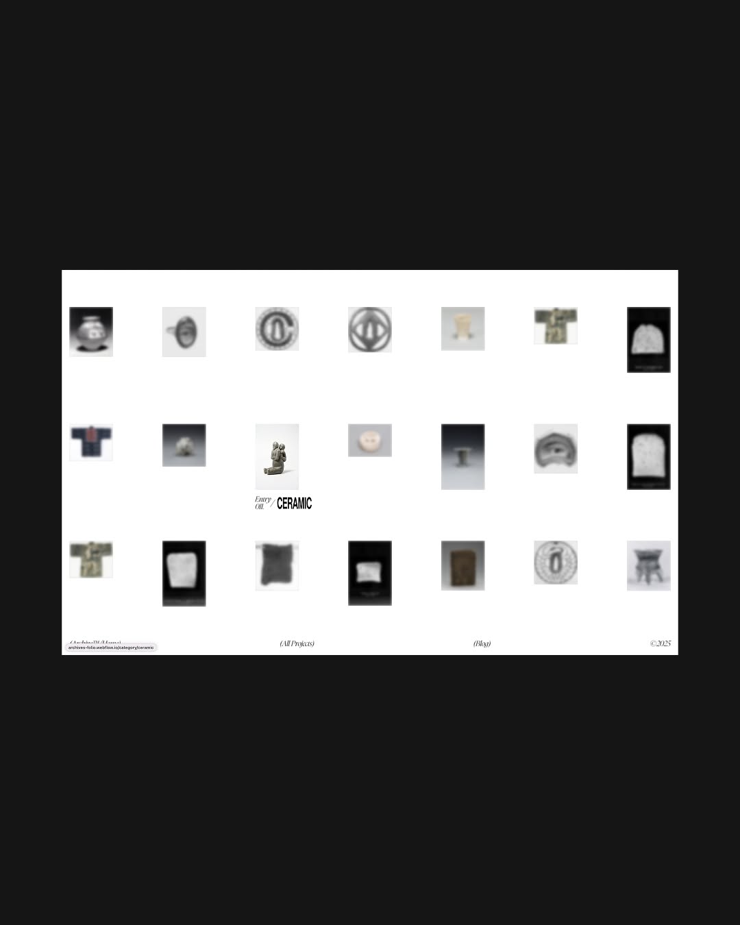 Archives Webflow Template by Specimen© Image 5