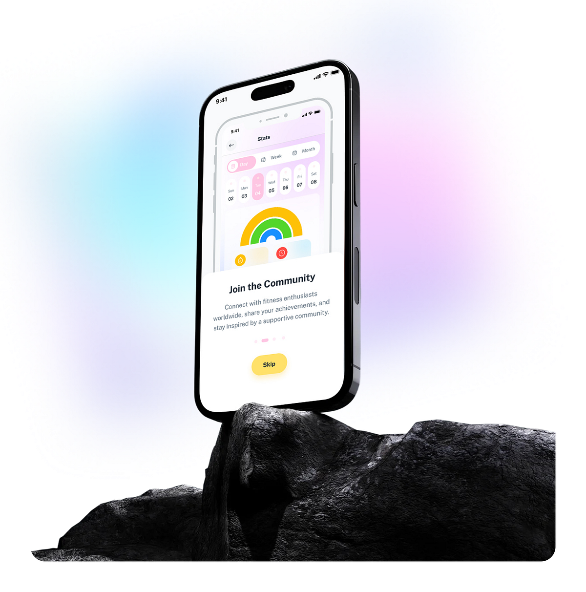 Fity - Fitness Tracking Mobile App Case Study Image 8