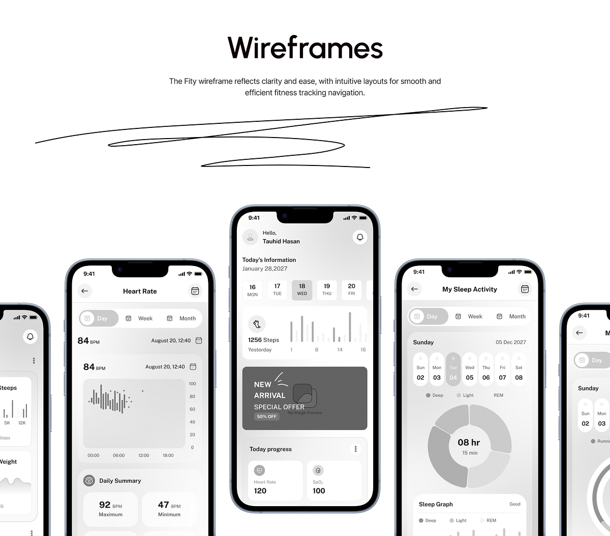 Fity - Fitness Tracking Mobile App Case Study Image 9