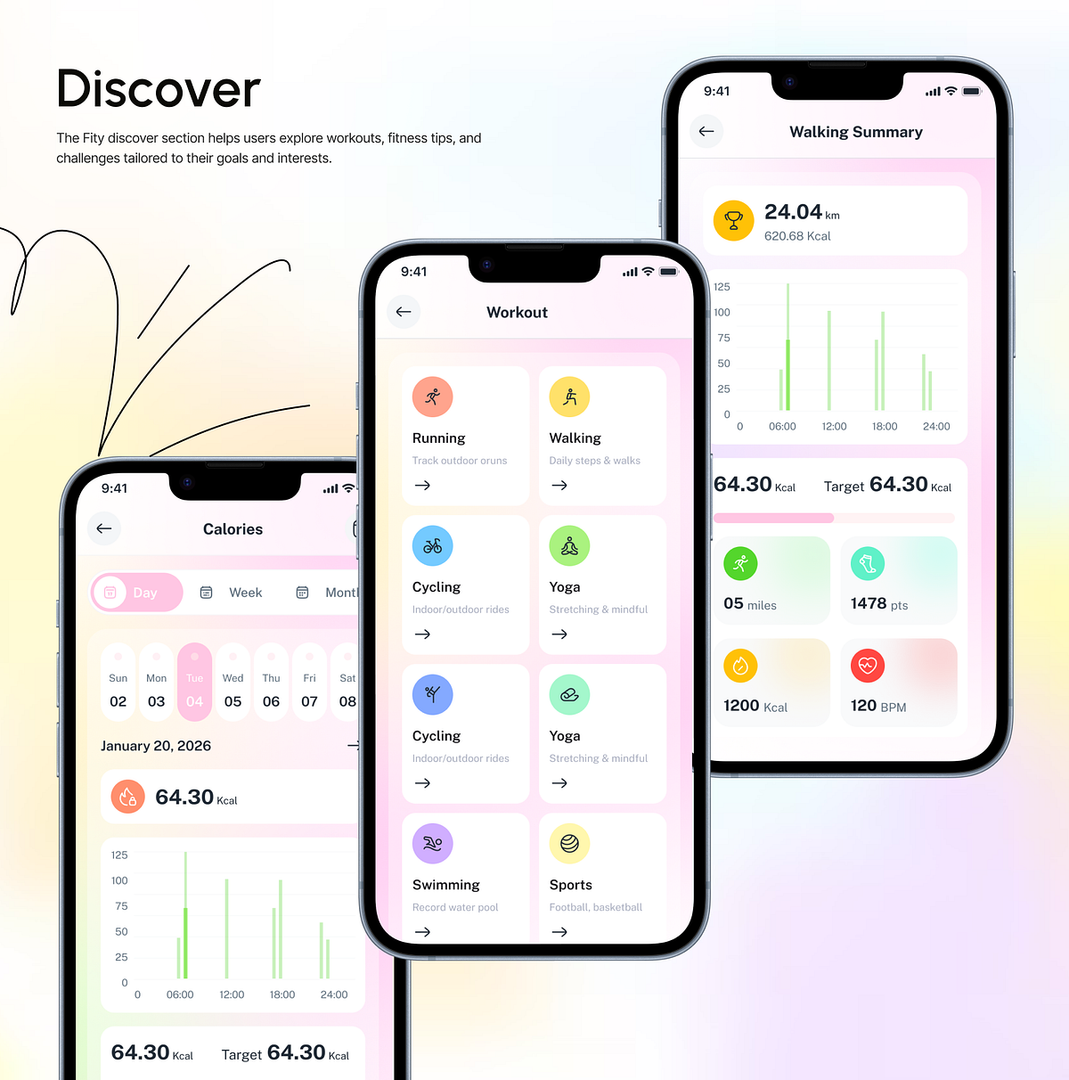 Fity - Fitness Tracking Mobile App Case Study Image 13