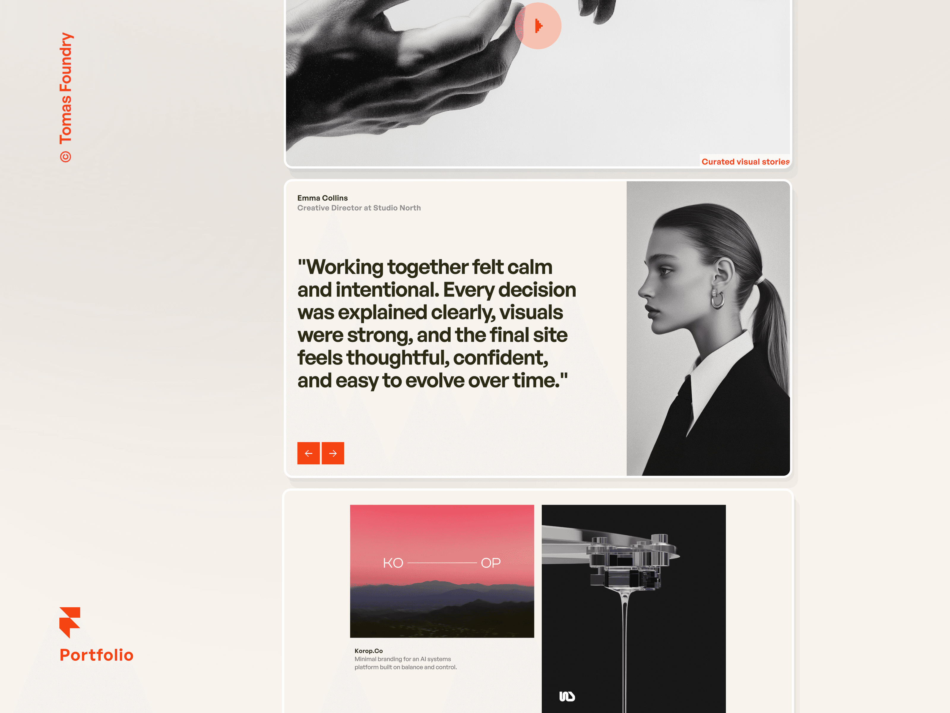 Tomas - Framer Template | Volt Supply Image 0