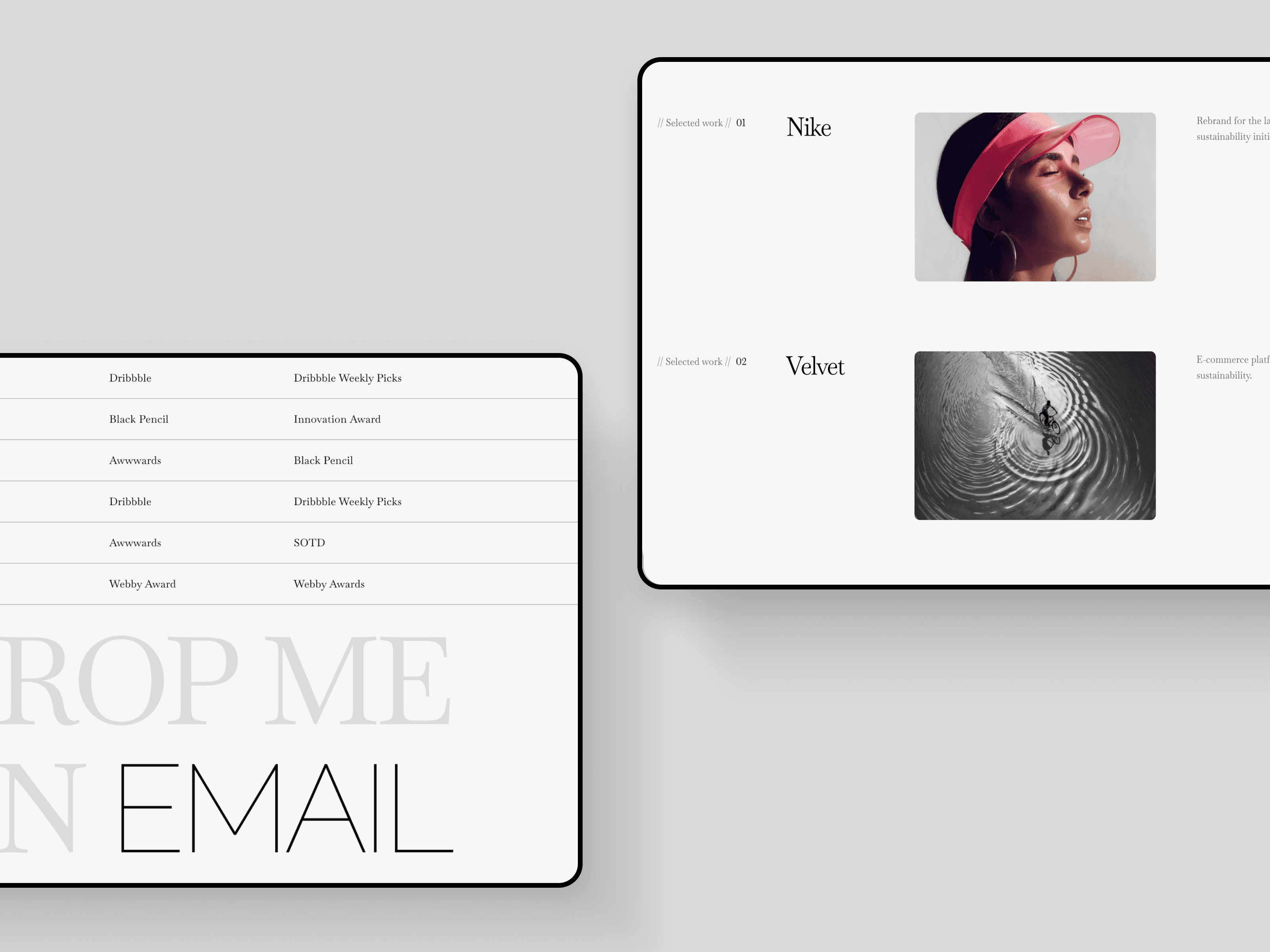 Zarafolio - Framer Template | Volt Supply