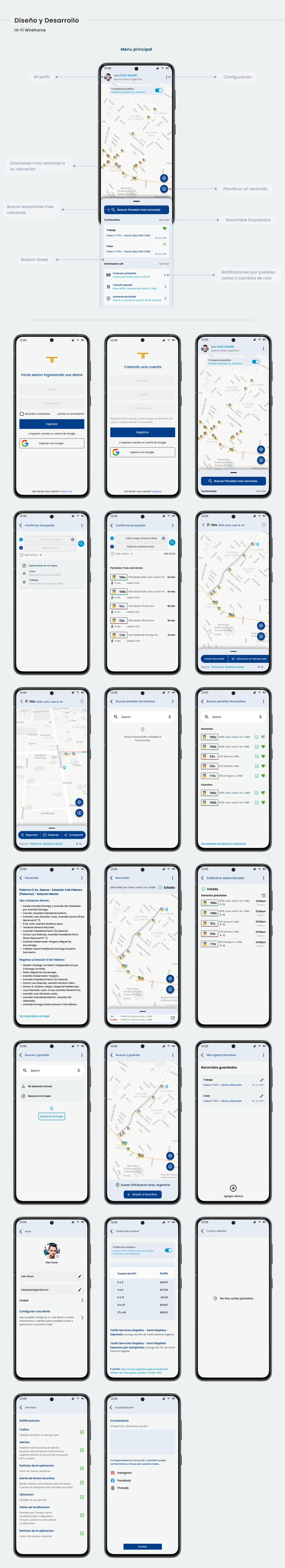 TRANSPO - UX/UI Design - Mobile Image 6