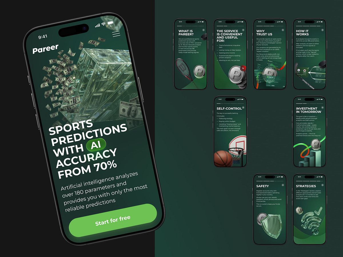 Pareer - Story in web-app