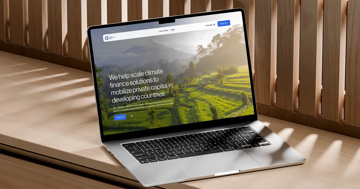 Catalytic Climate Finance Facility | Driftime® | An Impact-First Creative Partner Agency for Progressive Brands