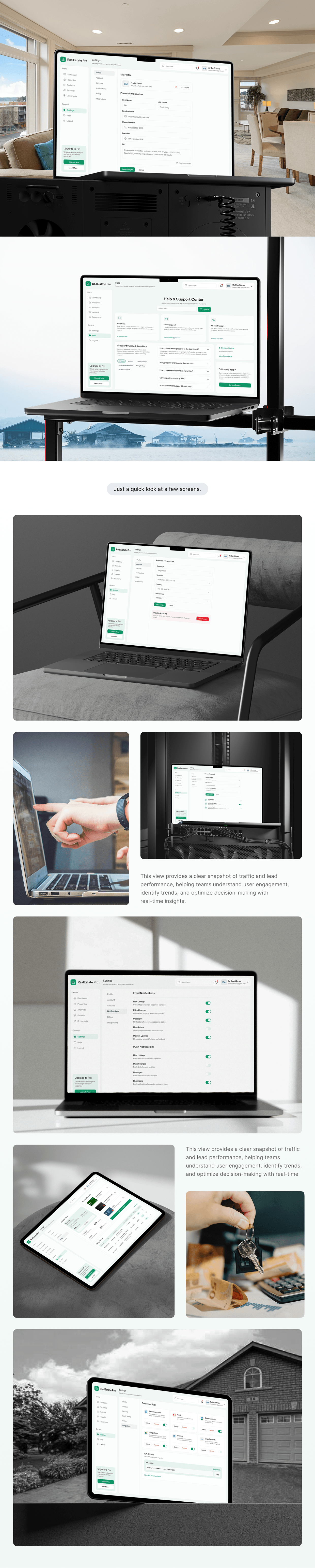 Property Management Dashboard UI/UX Design Image 3