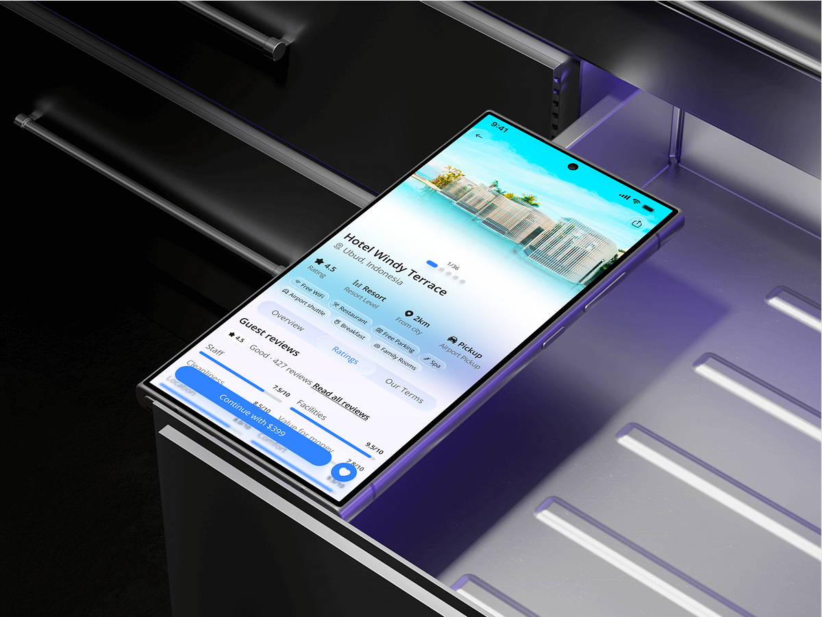 Travel Booking Mobile App UIUX Design