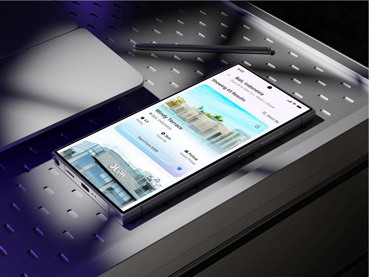 Travel Booking Mobile App UIUX Design Image 2