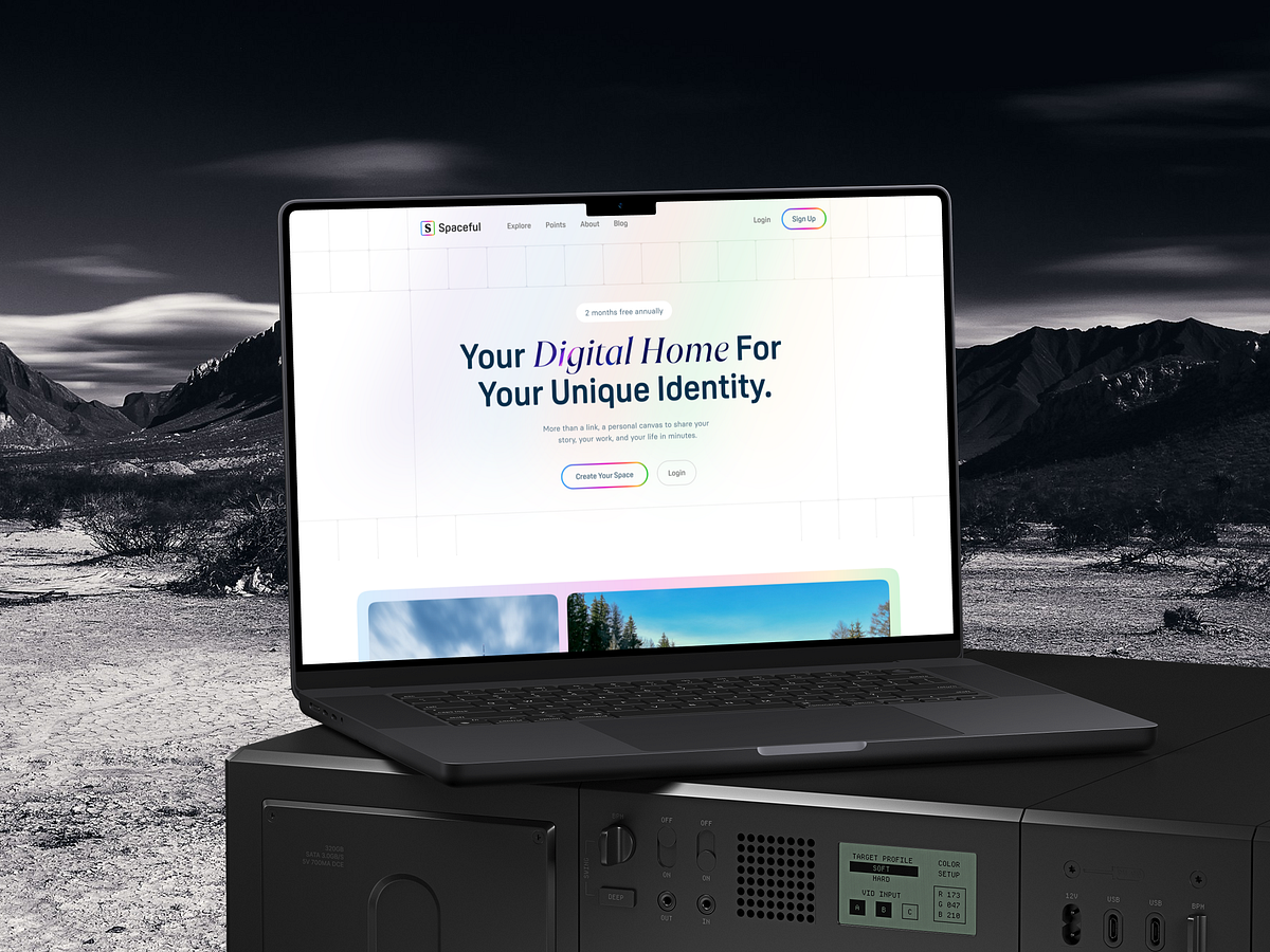 Personal Web Space Platform – Modern, Clean & Landing Page UIUX Image 8