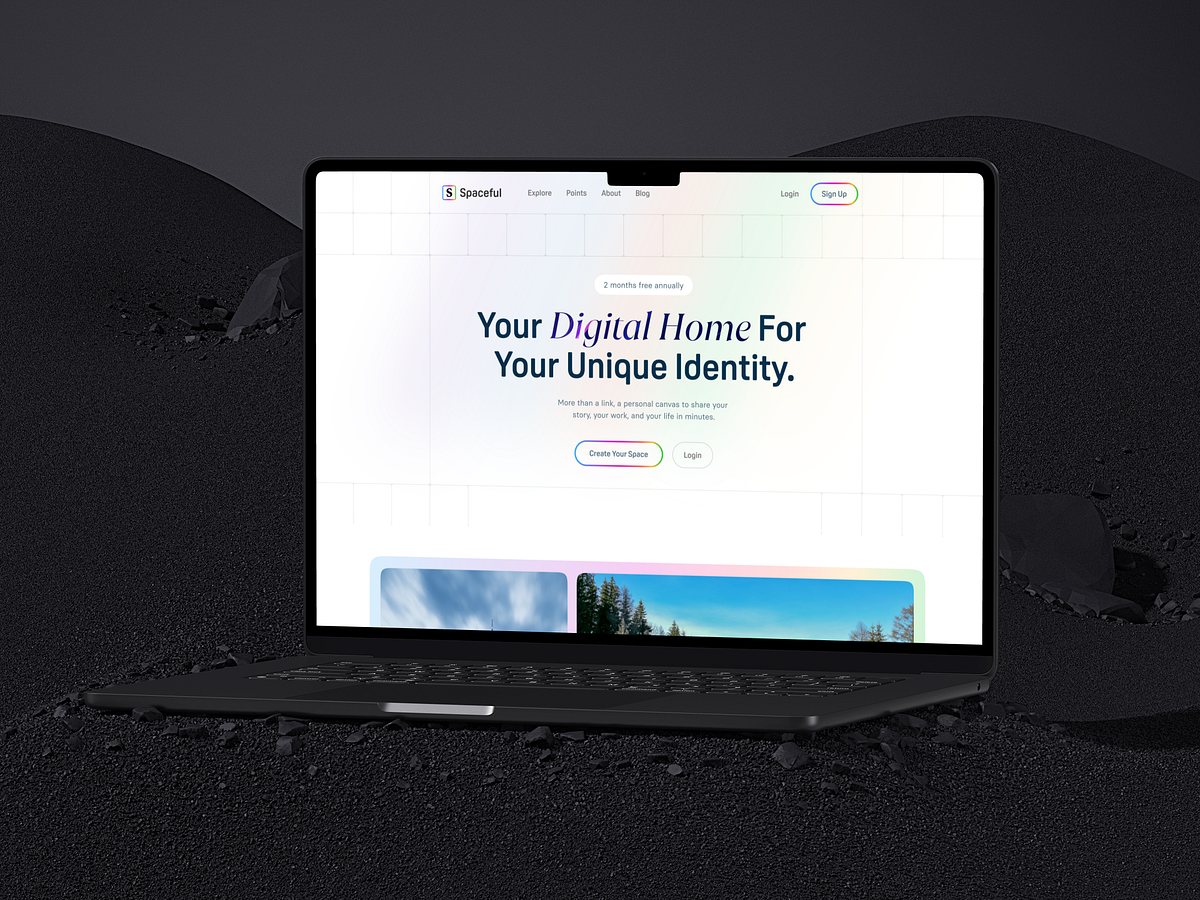 Personal Web Space Platform – Modern, Clean & Landing Page UIUX Image 9