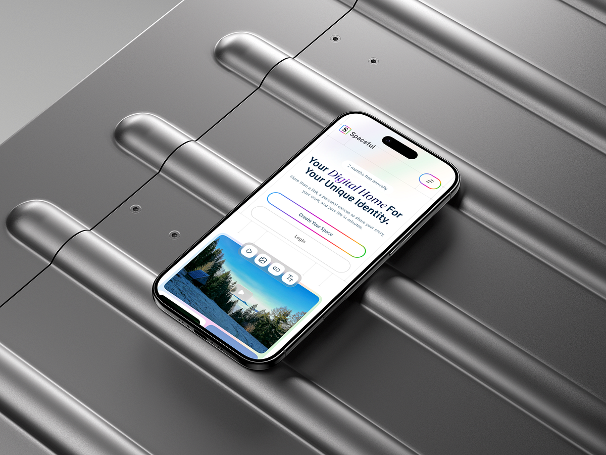 Personal Web Space Platform – Modern, Clean & Landing Page UIUX Image 11